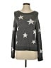 Splendid Stars Gray Pullover Sweater Size S - photo 1