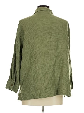 Rachel Pally 3/4 Sleeve Button-Down Shirt (view 2)