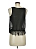 Staring at Stars Black Sleeveless Blouse Size Med Petite - photo 2