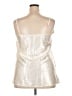 Faded Glory Metallic Silver Sleeveless Blouse Size 18 - photo 2