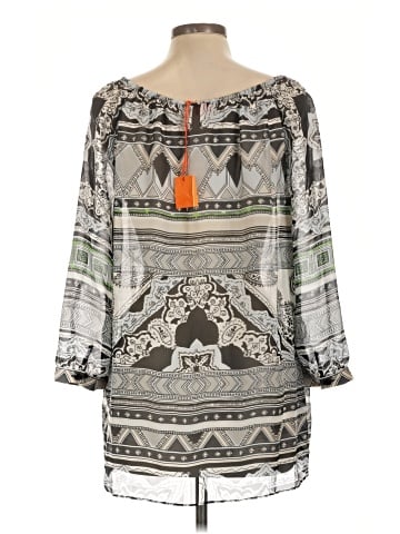 Hale Bob 3/4 Sleeve Silk Top (view 2)