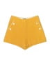 J.Crew 100% Cotton Solid Yellow Shorts Size 8 - photo 1