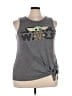 Disney Gray Sleeveless Top Size 2X - photo 1