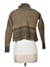 Woolrich 100% Lambswool Brown Green Wool Cardigan Size L - photo 2