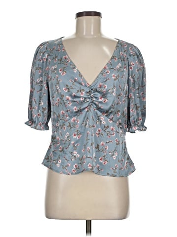 WAYF 3/4 Sleeve Blouse (view 1)