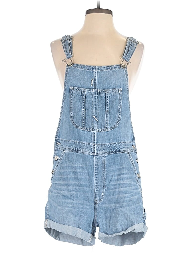 Pre-owned American Eagle Outfitters Overall Shorts In Blue