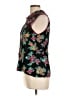 ModCloth Floral Black Sleeveless Blouse Size L - photo 5