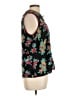 ModCloth Floral Black Sleeveless Blouse Size L - photo 4
