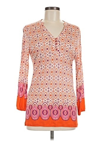 Robert Graham Long Sleeve Blouse (view 1)