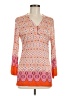 Robert Graham 100% Viscose Orange Long Sleeve Blouse Size M (estimated) - photo 1