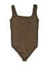 No Boundaries Brown Bodysuit Size M - photo 1