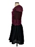 Sugarlips 100% Polyester Hearts Burgundy Cocktail Dress Size XS - photo 5