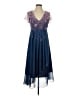 Unbranded Stars Blue Cocktail Dress Size S - photo 1