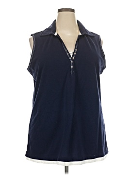 Just My Size Sleeveless Blouse