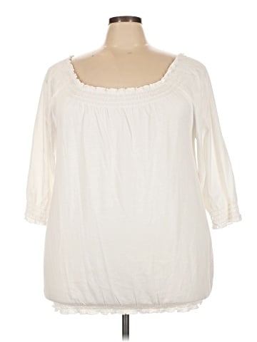 Lane Bryant 3/4 Sleeve Blouse (view 1)