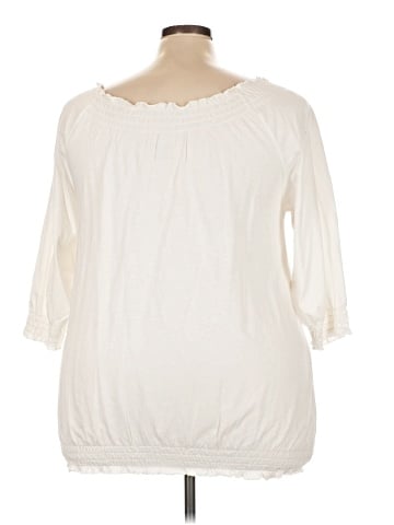 Lane Bryant 3/4 Sleeve Blouse (view 2)