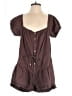 Free People 100% Cotton Solid Brown Romper Size XL (estimated) - photo 1