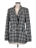 Topshop Houndstooth Gray Blazer Size 6 - photo 1