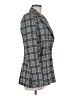 Topshop Houndstooth Gray Blazer Size 6 - photo 4