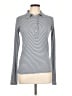 Chance Stripes Multi Color Gray Long Sleeve Top Size L - photo 1