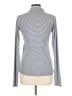 Chance Stripes Multi Color Gray Long Sleeve Top Size L - photo 2