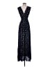 ModCloth 100% Rayon Floral Black Casual Dress Size S - photo 2
