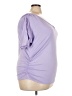 Rouge 100% Polyester Purple Short Sleeve Top Size 4X - photo 4
