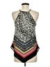Iz Byer 100% Polyester Black Sleeveless Blouse Size M - photo 2