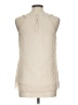 Iz Byer 100% Polyester Ivory Sleeveless Blouse Size L - photo 2