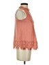 No Boundaries Orange Sleeveless Blouse Size S - photo 4
