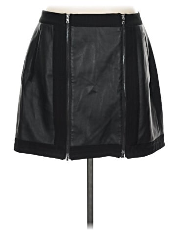 BCBGMAXAZRIA Faux Leather Skirt (view 1)