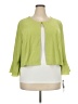 Perceptions Green 3/4 Sleeve Blouse Size 3X - photo 1