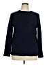 Lauren by Ralph Lauren Blue Pullover Sweater Size 1X - photo 1