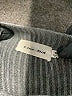 Line & Dot Gray Pullover Sweater Size M - photo 7