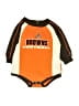 Team Apparel Brown Long Sleeve Onesie Size 3-6 mo - photo 1