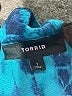 Torrid Tie-dye Blue Romper Size 1X Plus (1) - photo 4