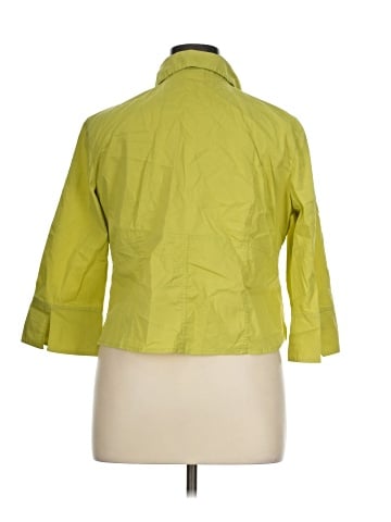 Cato 3/4 Sleeve Button-Down Shirt (view 2)