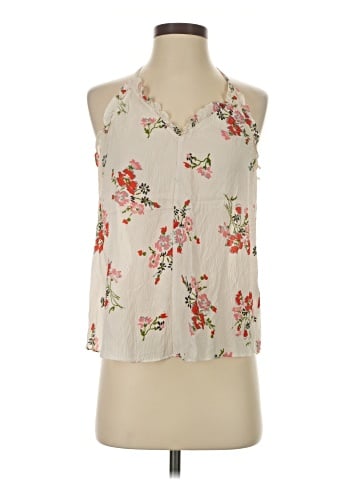 Rebecca Taylor Sleeveless Silk Top (view 1)