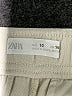 Zara Solid Ivory Athletic Shorts Size 10 - photo 3