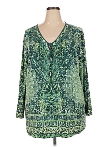 Belle By Kim Gravel 3/4 Sleeve T-Shirt (view 1)