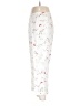 August Silk 100% Polyester Floral White Casual Pants Size 8 - photo 5