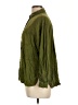 Old Navy Solid Green Long Sleeve Button-Down Shirt Size L - photo 5