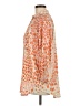 CAbi 100% Polyester Orange Casual Dress Size M - photo 5