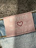 REVICE 100% Cotton Color Block Blue Jeans Size 25 waist - photo 7