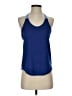 Nike 100% Polyester Blue Tank Top Size S - photo 1