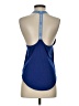 Nike 100% Polyester Blue Tank Top Size S - photo 2