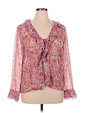 JM Collection 3/4 Sleeve Blouse (view 1)