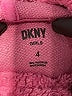 DKNY Pink Pullover Hoodie Size 4 - photo 3
