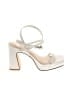 Limelight Ivory Sandals Size 7 1/2 - photo 1