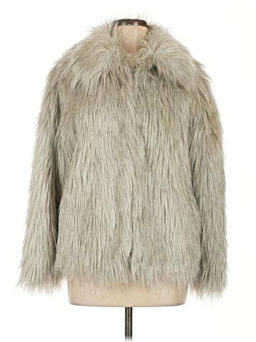 Topshop Faux Fur Jacket (view 1)